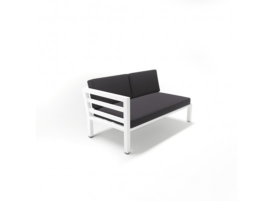 "Глория" модуль диванный правый, каркас из алюминия в Набережных Челнах