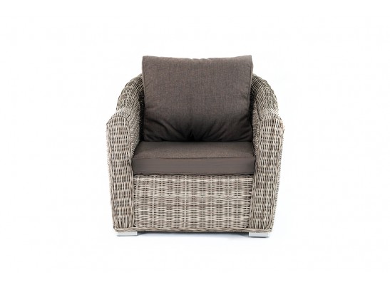 "Фабриция" кресло из искусственного ротанга, цвет серый в Набережных Челнах