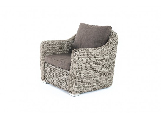 "Фабриция" кресло из искусственного ротанга, цвет серый в Набережных Челнах