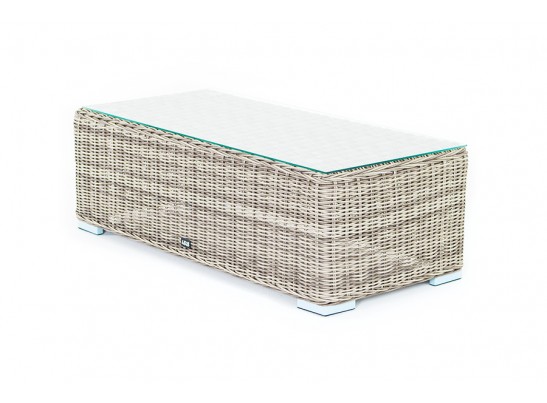 "Фабриция" журнальный столик из искусственного ротанга, цвет серый в Набережных Челнах