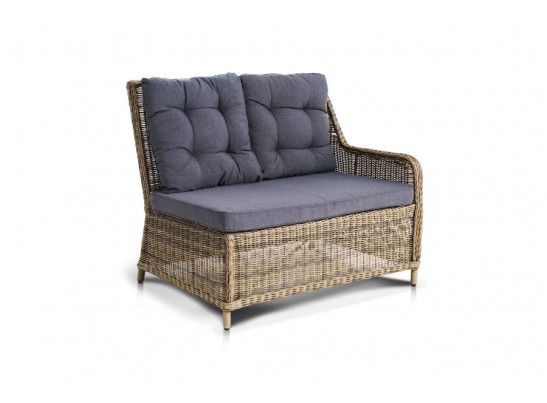 "Бергамо" плетеный левый модуль дивана, цвет соломенный в Набережных Челнах