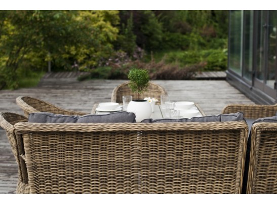 "Бергамо" плетеный левый модуль дивана, цвет соломенный в Набережных Челнах