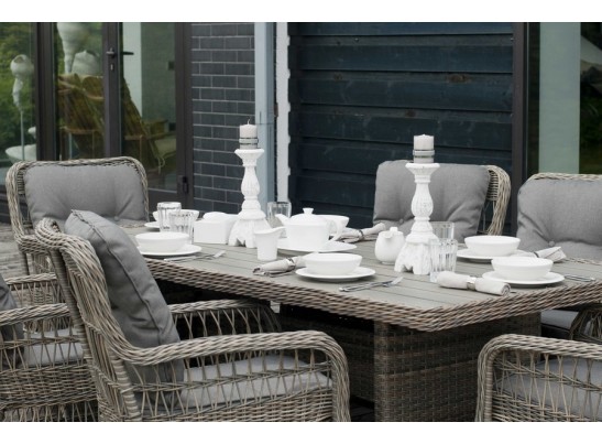 "Цесена" обеденная группа плетеная из искусственного ротанга в Набережных Челнах