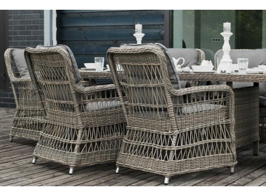 "Цесена" обеденная группа плетеная из искусственного ротанга в Набережных Челнах