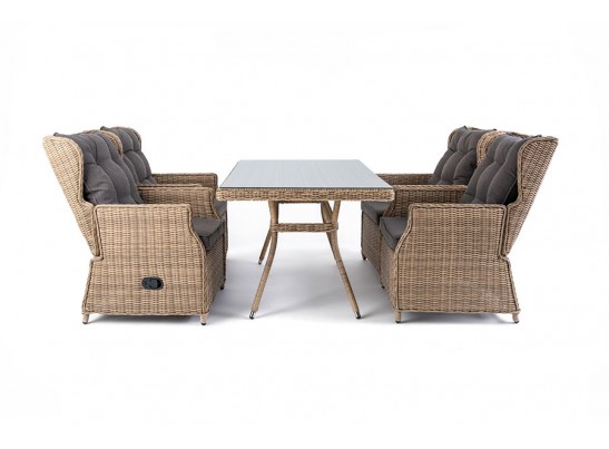 "Кьянти" обеденная группа из искусственного ротанга в Набережных Челнах