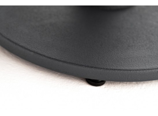 "Чили" интерьерный стол из HPL круглый Ø80 H32, цвет "серый гранит" в Набережных Челнах