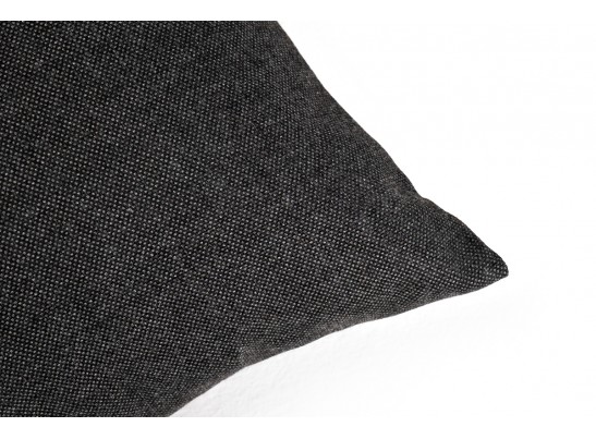 Декоративная подушка для мебели, цвет темно-серый в Набережных Челнах