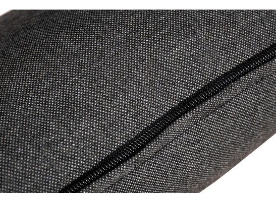 Декоративная подушка для мебели, цвет темно-серый в Набережных Челнах