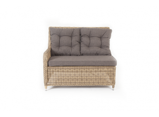 "Бергамо" плетеный правый модуль дивана, цвет соломенный в Набережных Челнах