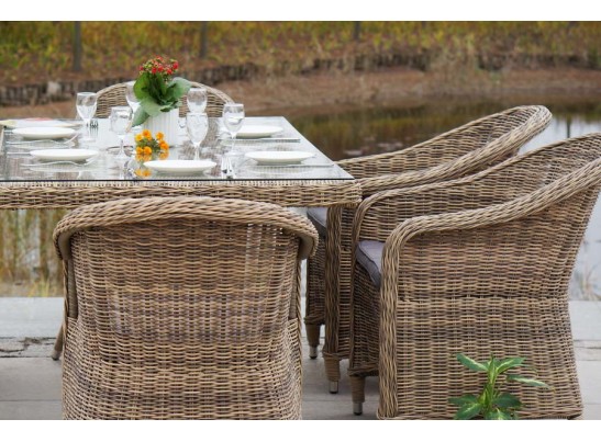"Эспрессо" обеденная группа плетеная, цвет соломенный в Набережных Челнах