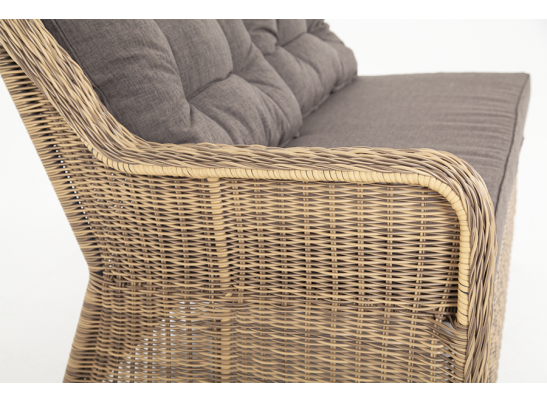 "Бергамо" плетеный правый модуль дивана, цвет соломенный в Набережных Челнах