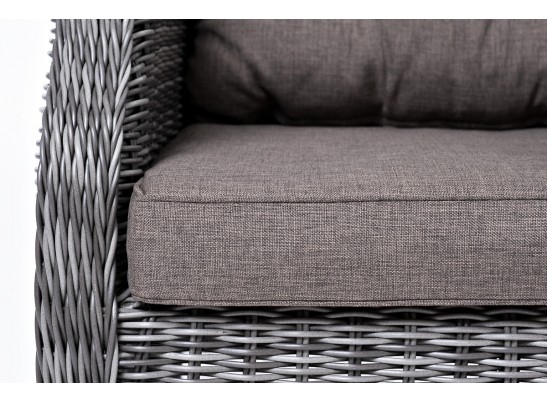 "Форио" кресло раскладное плетеное, цвет графит в Набережных Челнах