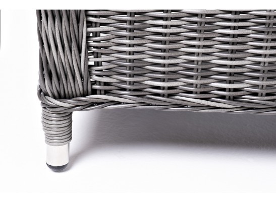 "Форио" кресло раскладное плетеное, цвет графит в Набережных Челнах