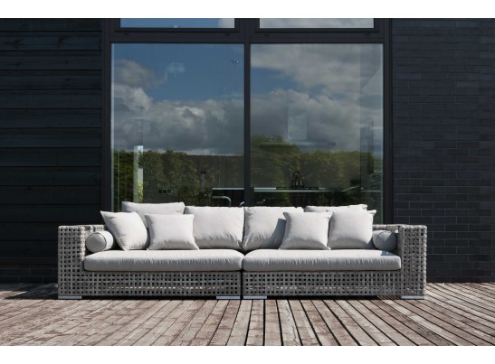 "Канти" модуль угловой левый, цвет светло-серый в Набережных Челнах