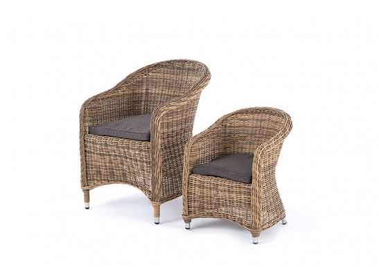 "Равенна" кресло детское плетеное, цвет соломенный в Набережных Челнах