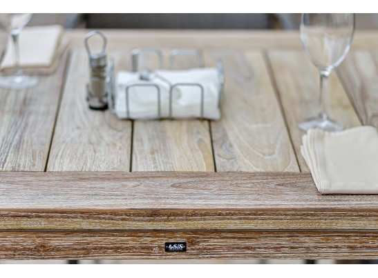 "Витория" деревянный стол из натурального тика, 200х100см в Набережных Челнах