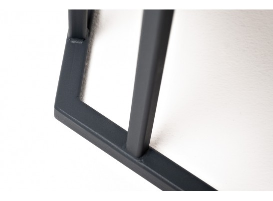 "Женева" интерьерный стол из HPL шестиугольный, D50, H35, цвет "серый гранит" в Набережных Челнах