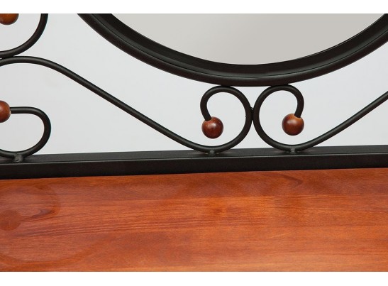 Столик туалетный AT-992 (DT-5) с мягким пуфом