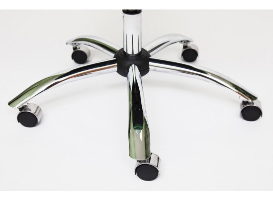 Кресло BOSS хром (кожзам/зеленый/перфорированный) в Набережных Челнах