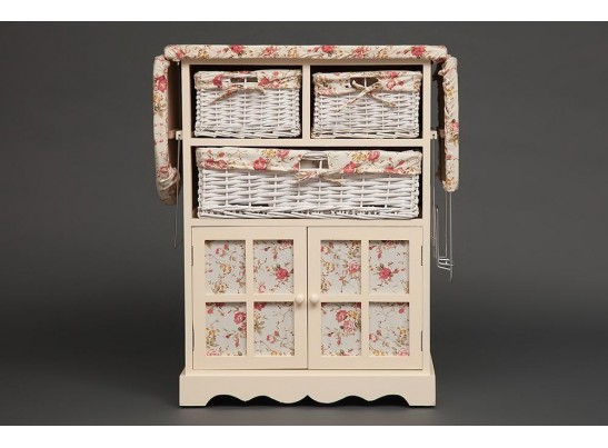 Гладильный комод с 3-я корзинами Secret De Maison CAMPANARD ( mod. PE-03 )