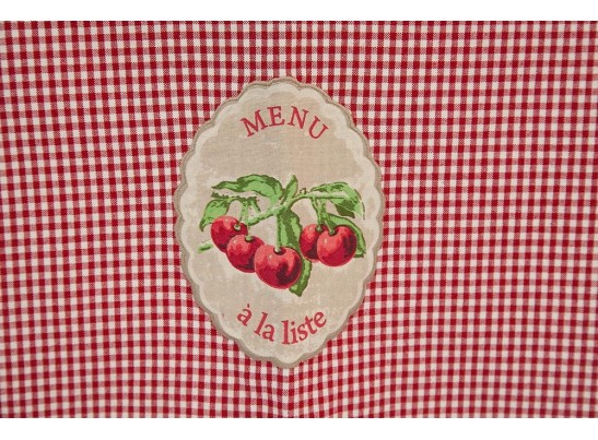 Скатерть Country Kitchen (бежевый/красно-белый/160*250)