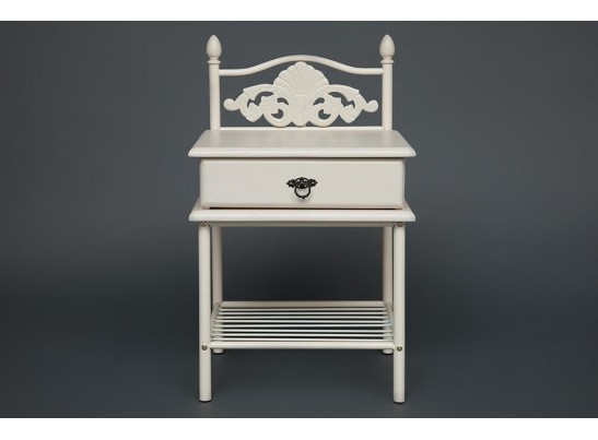 Тумба прикроватная CANZONA Белый (butter white)