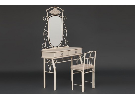 Столик туалетный CANZONA (столик/зеркало + стул)
