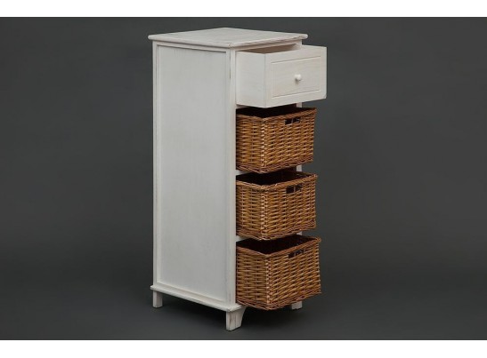Тумба с 3 корзинами и ящиком Secret De Maison OISELET 4 ( mod. HX16-009 NS )