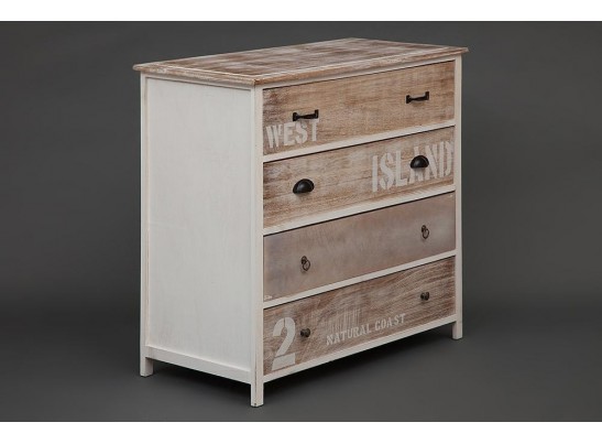 Комод с 4 ящиками Secret De Maison ISLAND ( mod. HX16-008NS )