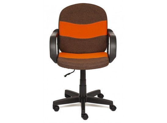 Кресло BAGGI (ткань/коричневый/оранжевый) в Набережных Челнах