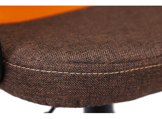 Кресло BAGGI (ткань/коричневый/оранжевый) в Набережных Челнах