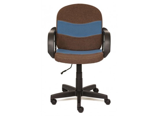 Кресло BAGGI (ткань/коричневый/синий) в Набережных Челнах