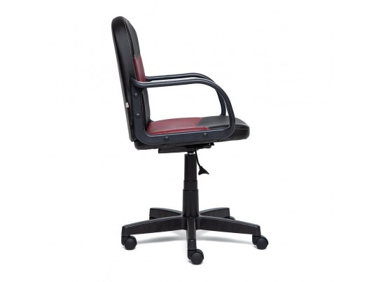 Кресло BAGGI (кожзам/черный/бордо) в Набережных Челнах