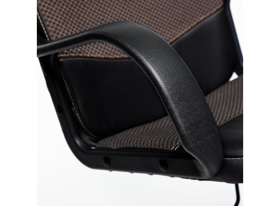 Кресло BAGGI (кожзам/ткань/черный/бежевый) в Набережных Челнах