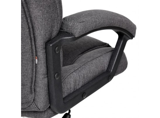 Кресло BERGAMO хром (ткань/темно-серый) в Набережных Челнах