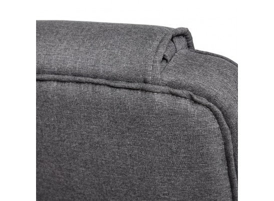 Кресло BERGAMO хром (ткань/темно-серый) в Набережных Челнах