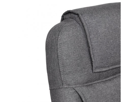 Кресло BERGAMO хром (ткань/темно-серый) в Набережных Челнах