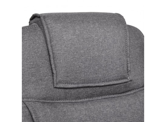 Кресло BERGAMO хром (ткань/темно-серый) в Набережных Челнах