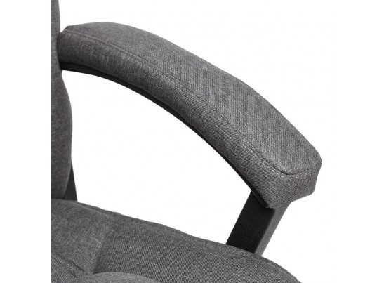 Кресло BERGAMO хром (ткань/темно-серый) в Набережных Челнах
