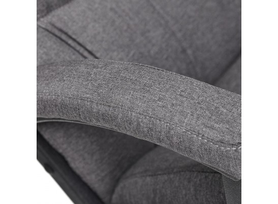 Кресло BERGAMO хром (ткань/темно-серый) в Набережных Челнах