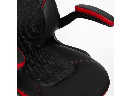 Кресло BAZUKA (кожзам/черный/красный) в Набережных Челнах