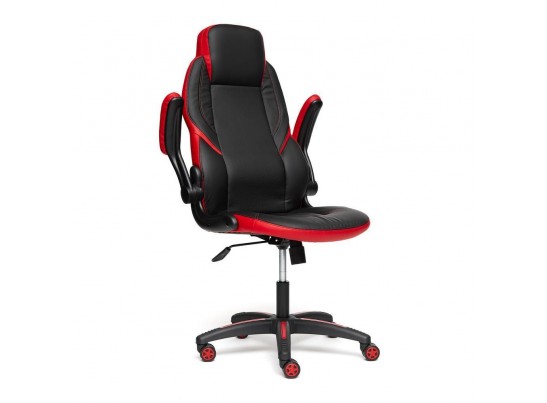 Кресло BAZUKA (кожзам/черный/красный) в Набережных Челнах