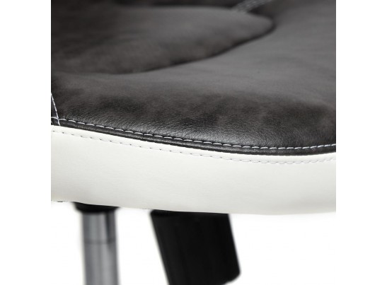 Кресло BAZUKA (кожзам/серый/белый) в Набережных Челнах