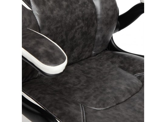 Кресло BAZUKA (кожзам/серый/белый) в Набережных Челнах