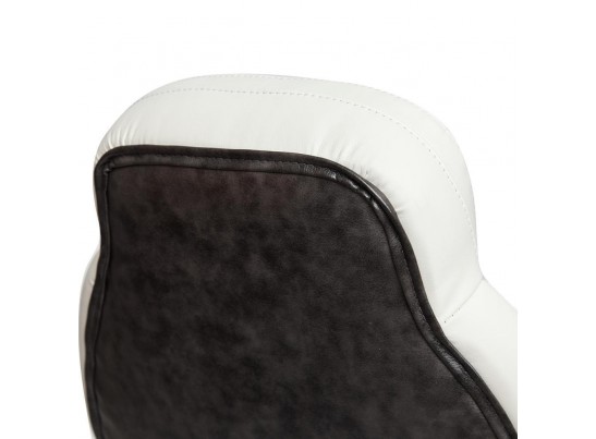 Кресло BAZUKA (кожзам/серый/белый) в Набережных Челнах