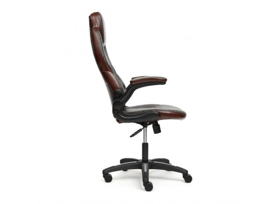 Кресло BAZUKA (кожзам/серый/коричневый) в Набережных Челнах