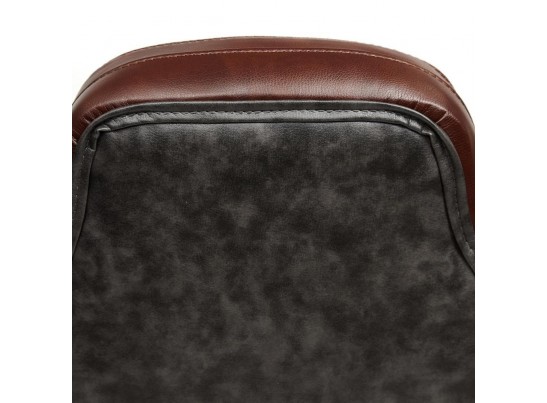 Кресло BAZUKA (кожзам/серый/коричневый) в Набережных Челнах