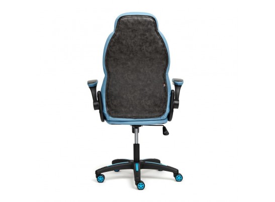 Кресло BAZUKA (кожзам/серый/голубой) в Набережных Челнах