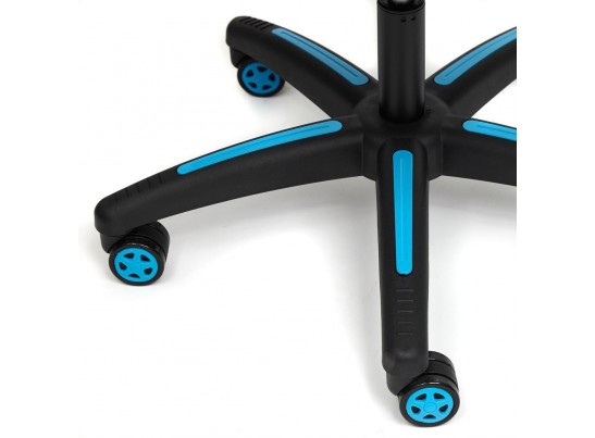 Кресло BAZUKA (кожзам/серый/голубой) в Набережных Челнах