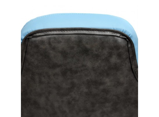 Кресло BAZUKA (кожзам/серый/голубой) в Набережных Челнах